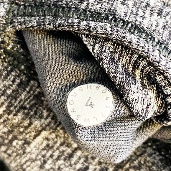 LULULEMON Wunder Under Gray Marled Legging, Size 4 - Picture 8 of 12